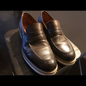 Eleventy Chocolate Brown Loafers size 44/11